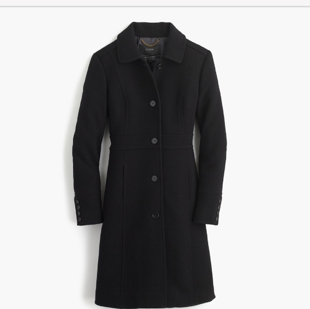 J Crew Double Cloth Day Coat 4